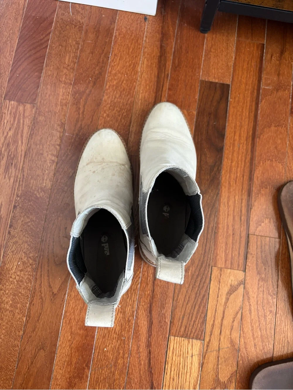 Timberland Cream Chelsea Boots